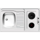 __wysyłka 24H*__ | Blat minikuchni PYRAMIS ELE MK 100x60 (zlew + płyta elektryczna) (140113901)