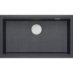 __WYSYŁKA 48H*__ | Zlew QUADRON LOGAN 110 BLACK DIAMOND (czarny metalik) (HQD7644U8_BS_I)