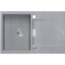 __WYSYŁKA 48H*__ | Zlew QUADRON OWEN 111 SILVER STONE (szary) (HQO7650U5_BS)