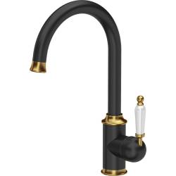 __WYSYŁKA 48H*__ | Bateria QUADRON RACHEL PURE CARBON (czarny mat) + ZŁOTY (3623504_BLMPVDG1)