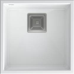 __WYSYŁKA 48H*__ | Zlew QUADRON DAVID 40 SNOW WHITE (biały) (HQD4242U1-BS)