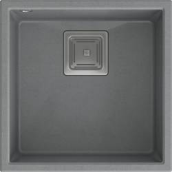 Zlew QUADRON DAVID 40 SILVER STONE (szary) (HQD4242U5-BS)