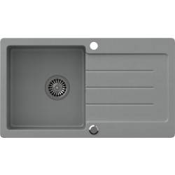 Zlew QUADRON JOHNNY 111 SILVER STONE (szary) (HCQJ7744SZK)