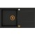 __WYSYŁKA 48H*__ | Zlew QUADRON EVAN 111 PURE CARBON (czarny mat) + syfon MIEDŹ (HCQE8650U7_PVDC1_P2O)