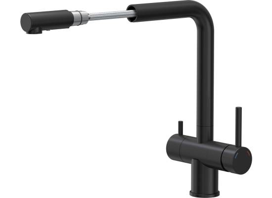 __WYSYŁKA 48H*__ | Bateria QUADRON ELLEN PULL-OUT FILTER PURE CARBON (czarny mat) (3673512_BLM)
