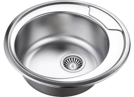 Zlew QUADRON HUGO 210 stal SATYNA (HD210SAT4936)