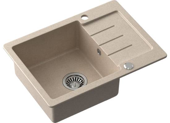 __WYSYŁKA 48H*__ | Zlew QUADRON JOHNNY 116 RIVER SAND (beżowy) (HCQJ6044BEZK)