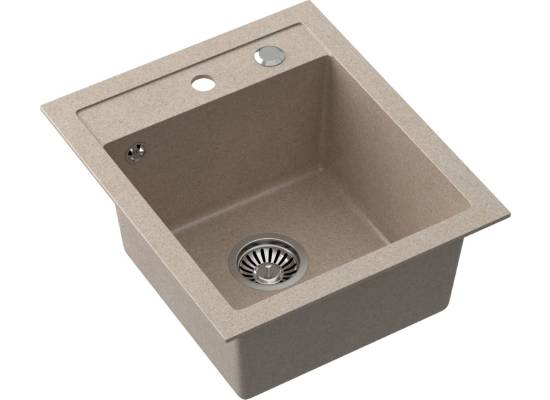 __WYSYŁKA 48H*__ | Zlew QUADRON JOHNNY 100 RIVER SAND (beżowy) (HCQJ4350BEZK)