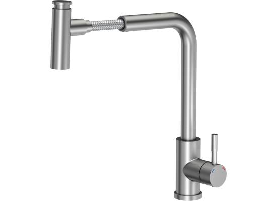 __WYSYŁKA 48H*__ | Bateria QUADRON MERYL PULL-OUT stal szczotkowana (INOX) (3673501BS)