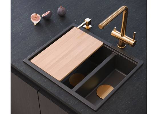 __WYSYŁKA 48H*__ | Bateria QUADRON ELLEN PULL-OUT FILTER PURE CARBON (czarny mat) (3673512_BLM)