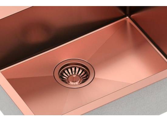 __WYSYŁKA 48H*__ | Zlew QUADRON RUSSEL 110 COPPER (miedź szczotkowana) (HB7910PVDBSC1)
