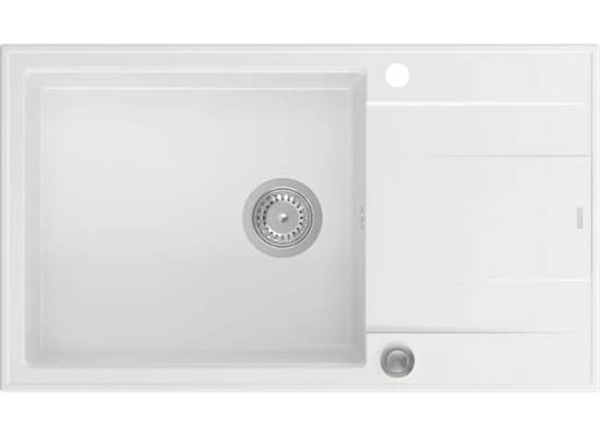 __WYSYŁKA 48H*__ | Zlew QUADRON EVAN 136 XL SNOW WHITE (biały) (HCQE58650U1_BS_P2O)