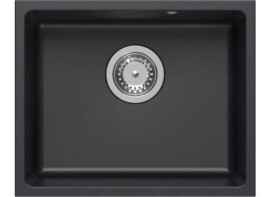 __WYSYŁKA 48H*__ | Zlew QUADRON ALEC 40 BLACK DOTTED (czarny nakrapiany) (HQA4640CZK)