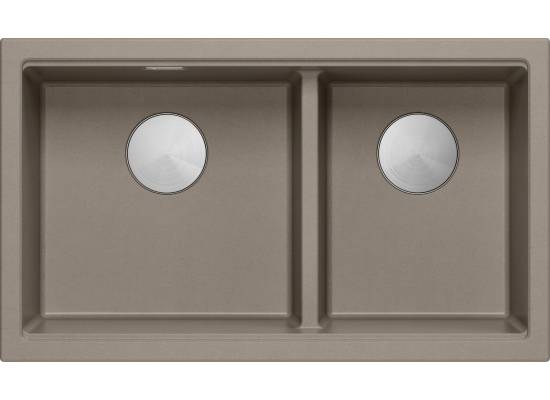 __WYSYŁKA 48H*__ | Zlew QUADRON LOGAN 120-U SOFT TAUPE (cappuccino) (HQL7645U4_BS_U)