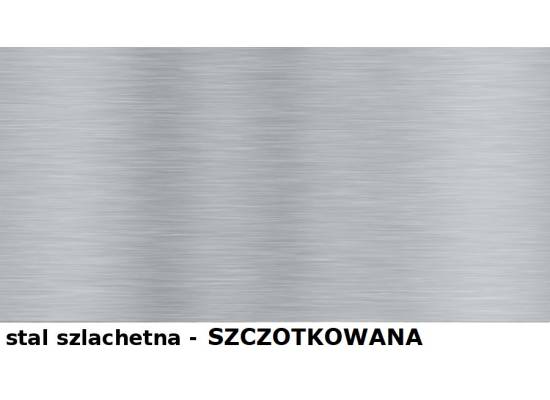 Zlew QUADRON NICOLAS INOX (stal szczotkowana) (KS1U4035BS_DBS)