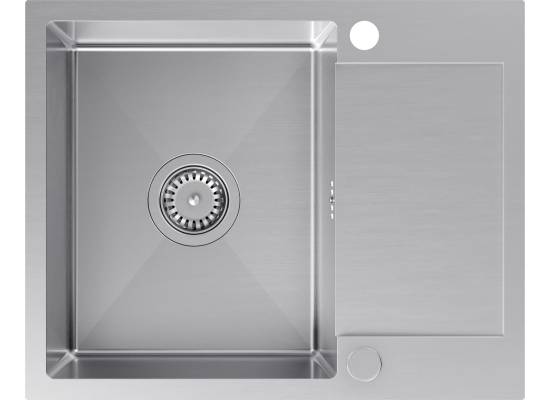 __WYSYŁKA 24H*^__ | Zestaw QUADRON | LUKE 116 stal szczotkowana INOX + KATE stal INOX + zaślepka (ZH6048BS_3623500_BS)