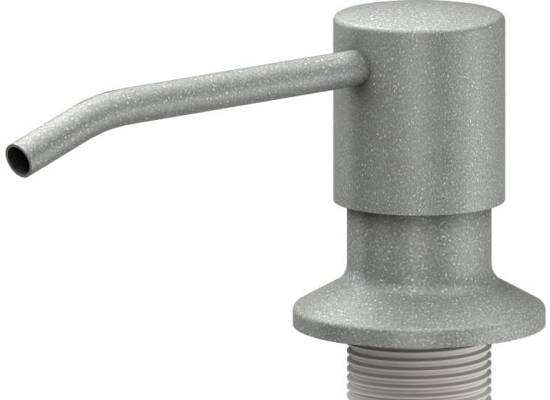 __WYSYŁKA 24H*^__ | Dozownik QUADRON KEIRA SILVER STONE (szary) (MFS1001GR)