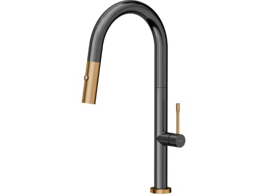 Bateria QUADRON FELICITY PULL-OUT GRAPHITE METAL (gun metal) + MIEDŹ (3623521_T1PVDC1)