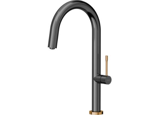 __WYSYŁKA 48H*__ | Bateria QUADRON HALEY GRAPHITE METAL (gun metal) + MIEDŹ (3623522_T1PVDC1)