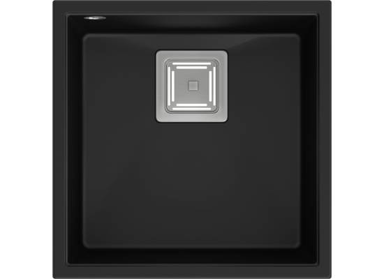 __WYSYŁKA 48H*__ | Zlew QUADRON DAVID 40 PURE CARBON (czarny mat) (HQD4242U7-BS)