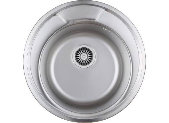 Zlew QUADRON HUGO 210 stal SATYNA (HD210SAT4936)