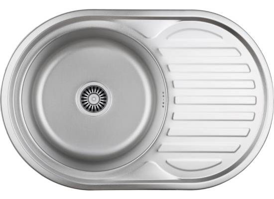 Zlew QUADRON TOM 211 stal SATYNA (HD211SAT7750)