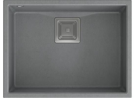 Zlew QUADRON DAVID 50 SILVER STONE (szary) (HQD5542U5-BS)