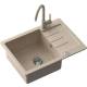 __WYSYŁKA 48H*__ | Zlew QUADRON JOHNNY 116 RIVER SAND (beżowy) (HCQJ6044BEZK)