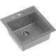 __WYSYŁKA 48H*__ | Zlew QUADRON PETER 110 SILVER STONE (szary) (HCQP5052SZK)