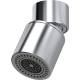 Aerator QUADRON ruchomy dwufunkcyjny z funkcją prysznica stal szczotkowana (INOX) (AER_3623500_BS)