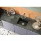 Zlew QUADRON ALEC 40 SILVER STONE (szary) (HQA4640SZK)