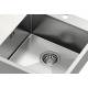 Zlew QUADRON RUSSEL 111 | komora PRAWA | INOX (stal szczotkowana) (HB7912-RBS)