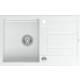 Zlew QUADRON MORGAN 111 SNOW WHITE (biały) (HB8203U1-BS_P2O)