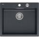 __WYSYŁKA 48H*__ | Zlew QUADRON MORGAN 110 BLACK DIAMOND (czarny metalik) (HB8304U8-BS_P2O)