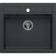__WYSYŁKA 48H*__ | Zlew farmerski QUADRON BILL 110 BLACK DIAMOND (czarny metalik) (HCQB6054U8_BS)