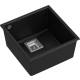 __WYSYŁKA 48H*__ | Zlew QUADRON DAVID 40 PURE CARBON (czarny mat) (HQD4242U7-BS)