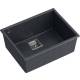 __WYSYŁKA 48H*__ | Zlew QUADRON DAVID 50 BLACK DIAMOND (czarny metalik) (HQD5542U8-BS)