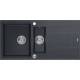__WYSYŁKA 48H*__ | Zlew QUADRON EVAN 156 BLACK DIAMOND (czarny metalik) (HQE5510050U8_BS_P2O)
