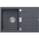 __WYSYŁKA 48H*__ | Zlew QUADRON OWEN 111 BLACK DIAMOND (czarny metalik) (HQO7650U8_BS)