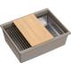 __WYSYŁKA 48H*__ | Zlew QUADRON LOGAN 100-U SOFT TAUPE (cappuccino) + syfon MIEDŹ (HQJ6045U4_PVDC1_U)