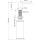 __WYSYŁKA 24H*^__ | Dozownik QUADRON LORI stal szczotkowana (INOX) (MFT001-BS)