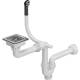 Zlew QUADRON DAVID 40 SILVER STONE (szary) (HQD4242U5-BS)