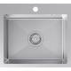__WYSYŁKA 48H*__ | Zestaw QUADRON | LUKE 100 stal szczotkowana INOX + KATE stal INOX (ZH5045BS_3623500_BS)