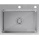 Zlew QUADRON LUKE 110 WORKSTATION stal szczotkowana INOX + dozownik + akcesoria (ZH5845BS)