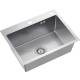 Zlew QUADRON LUKE 110 WORKSTATION stal szczotkowana INOX + dozownik + akcesoria (ZH5845BS)