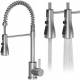 Bateria QUADRON SALMA stal szczotkowana (INOX) (3323520BS)