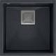 __WYSYŁKA 48H*__ | Zlew QUADRON DAVID 40 BLACK DIAMOND (czarny metalik) (HQD4242U8-BS)