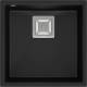 __WYSYŁKA 48H*__ | Zlew QUADRON DAVID 40 PURE CARBON (czarny mat) (HQD4242U7-BS)