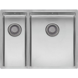 __WYSYŁKA 24H*__ | Zlew REGINOX NEW YORK 18X40 + 34X40 stal INOX POLER (R27844)