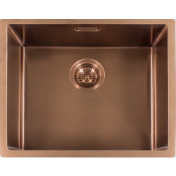 __WYSYŁKA 24H*__ | Zlew REGINOX MIAMI 50X40 stal PVD COPPER (miedź szczotkowana) (R30738)